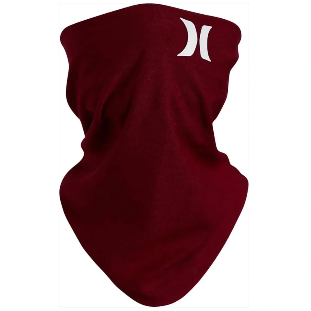 NWT Hurley Gaiter (Red Burgundy) - Lightweight Face/ Neck Scarf - Unisex